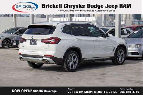 Alpine White 2024 BMW X3 sDrive30i