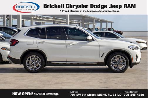 Alpine White 2024 BMW X3 sDrive30i