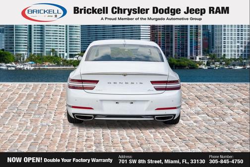 Uyuni White 2023 Genesis G80 2.5T AWD