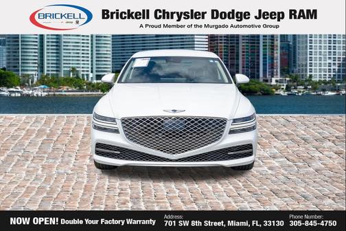 Uyuni White 2023 Genesis G80 2.5T AWD