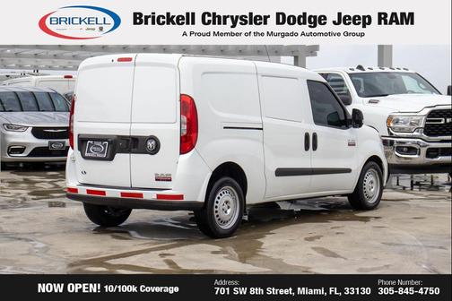 Bright White 2022 RAM ProMaster City Tradesman