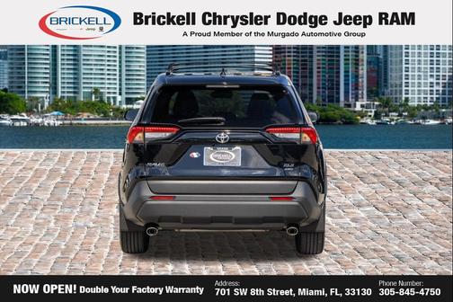 Midnight Black Metallic 2025 Toyota RAV4 XLE Premium