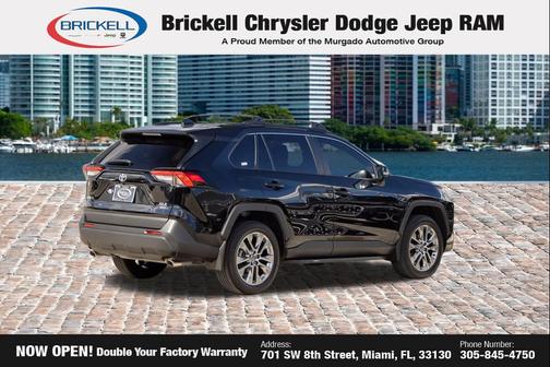 Midnight Black Metallic 2025 Toyota RAV4 XLE Premium