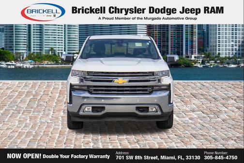 Summit White 2021 Chevrolet Silverado 1500 LTZ