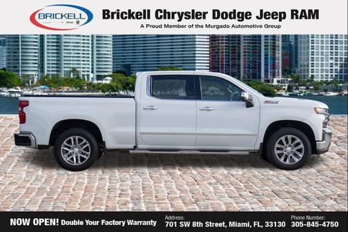 Summit White 2021 Chevrolet Silverado 1500 LTZ