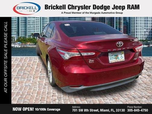 Ruby Flare Pearl 2018 Toyota Camry XLE