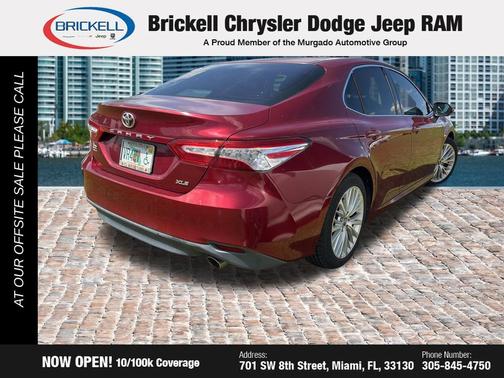 Ruby Flare Pearl 2018 Toyota Camry XLE