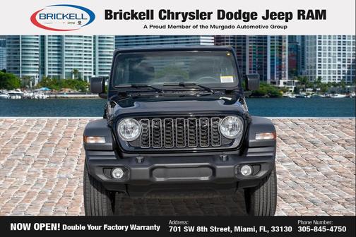 Black Clearcoat 2026 Jeep Wrangler Sport
