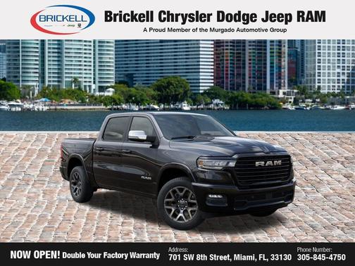 Diamond Black Crystal Pearlcoat 2026 RAM 1500 Laramie