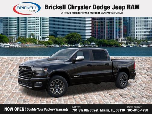 Diamond Black Crystal Pearlcoat 2026 RAM 1500 Laramie