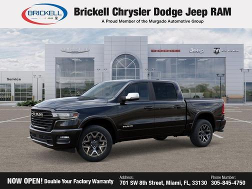 Diamond Black Crystal Pearlcoat 2026 RAM 1500 Laramie