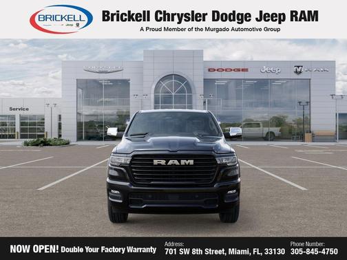 Diamond Black Crystal Pearlcoat 2026 RAM 1500 Laramie