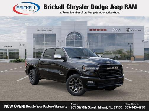 Diamond Black Crystal Pearlcoat 2026 RAM 1500 Laramie