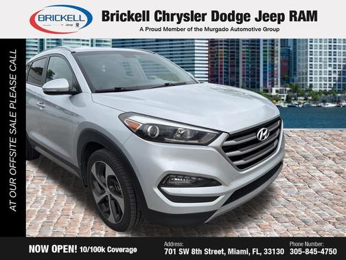 Molten Silver 2017 Hyundai TUCSON Sport