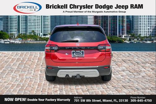 Radiant Red Metallic II 2025 Honda Pilot EX-L