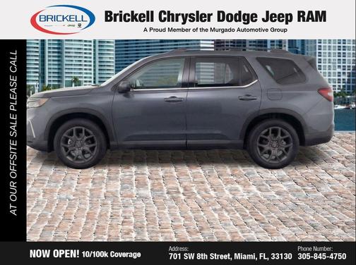 Gray 2024 Honda Pilot Touring 8-Passenger