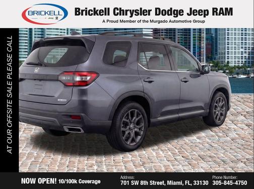 Gray 2024 Honda Pilot Touring 8-Passenger