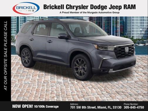 Gray 2024 Honda Pilot Touring 8-Passenger