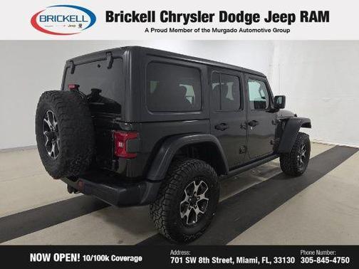 Black Clearcoat 2018 Jeep Wrangler Unlimited Rubicon