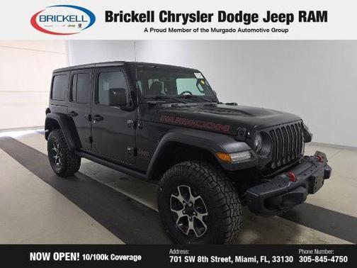 Black Clearcoat 2018 Jeep Wrangler Unlimited Rubicon
