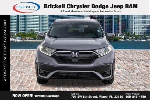 Gray 2020 Honda CR-V 2WD EX-L