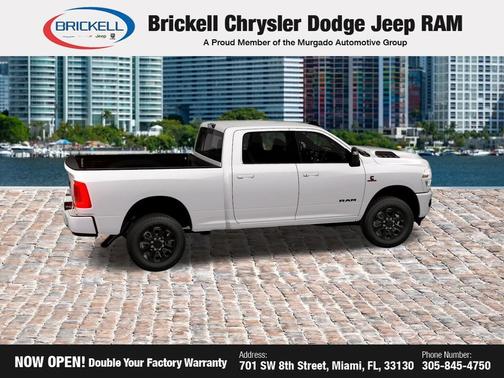 Bright White Clearcoat 2026 RAM 2500 Laramie