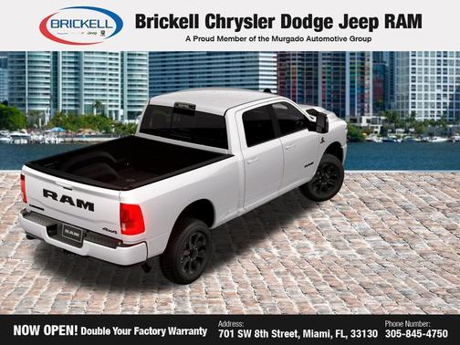 Bright White Clearcoat 2026 RAM 2500 Laramie