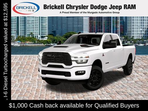 Bright White Clearcoat 2026 RAM 2500 Laramie