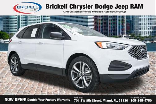 OXFORD WHITE 2023 Ford Edge SE