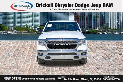 Bright White Clearcoat 2022 RAM 1500 Big Horn/Lone Star