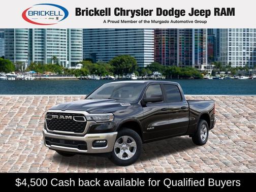 Diamond Black Crystal Pearlcoat 2026 RAM 1500 Big Horn/Lone Star