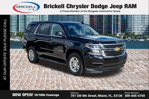 Black 2019 Chevrolet Tahoe LS