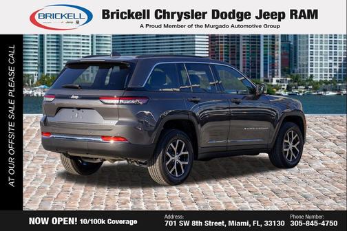 Baltic Gray Metallic Clearcoat 2025 Jeep Grand Cherokee Limited