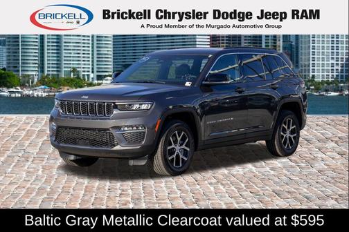 Baltic Gray Metallic Clearcoat 2025 Jeep Grand Cherokee Limited