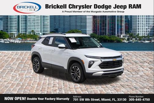 Summit White 2024 Chevrolet Trailblazer LT