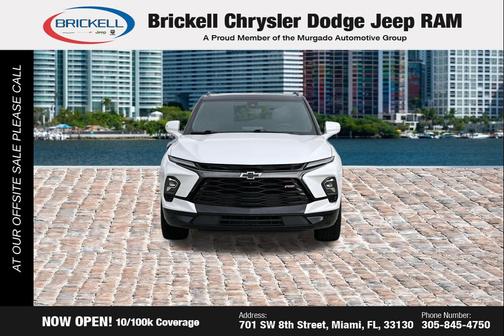 Iridescent Pearl Tricoat 2023 Chevrolet Blazer RS