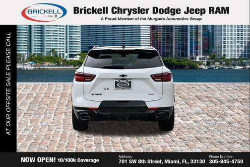 Iridescent Pearl Tricoat 2023 Chevrolet Blazer RS