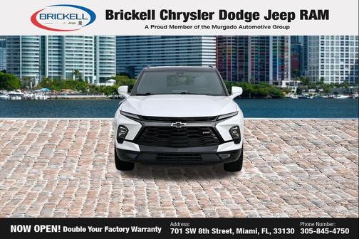 Iridescent Pearl Tricoat 2023 Chevrolet Blazer RS