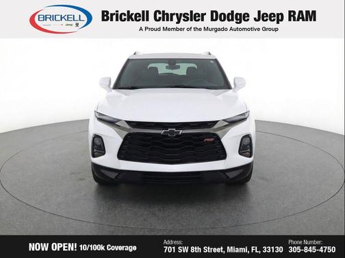 Iridescent Pearl Tricoat 2023 Chevrolet Blazer RS