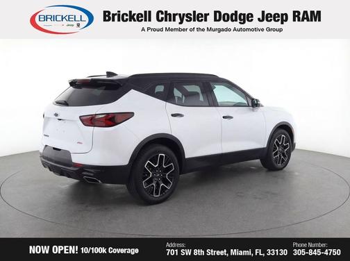 Iridescent Pearl Tricoat 2023 Chevrolet Blazer RS