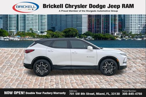 Iridescent Pearl Tricoat 2023 Chevrolet Blazer RS