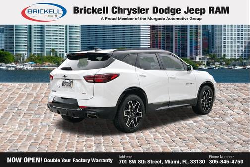 Iridescent Pearl Tricoat 2023 Chevrolet Blazer RS