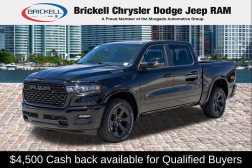 Diamond Black Crystal Pearlcoat 2026 RAM 1500 Big Horn/Lone Star