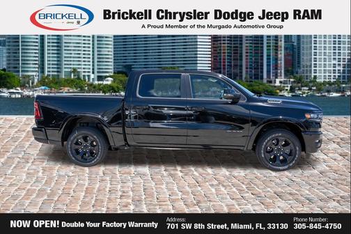 Diamond Black Crystal Pearlcoat 2026 RAM 1500 Big Horn/Lone Star