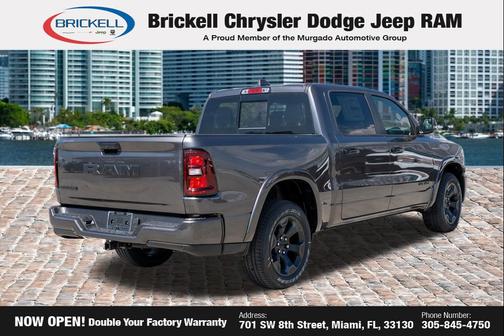 Granite Crystal Metallic Clearcoat 2026 RAM 1500 Big Horn/Lone Star