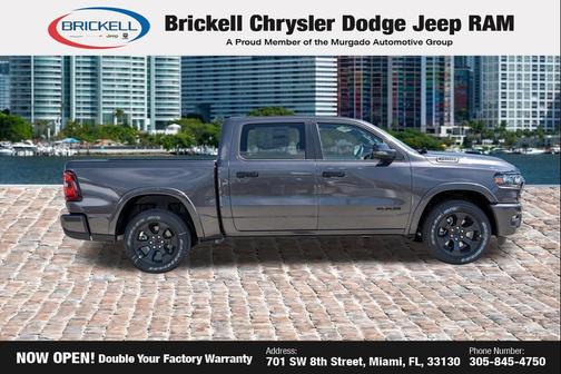 Granite Crystal Metallic Clearcoat 2026 RAM 1500 Big Horn/Lone Star