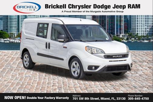 Bright White 2022 RAM ProMaster City Tradesman