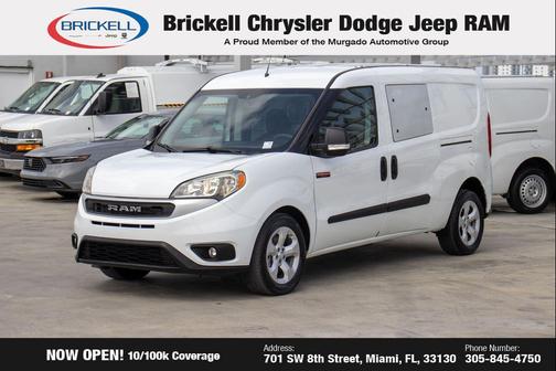 Bright White 2022 RAM ProMaster City Tradesman