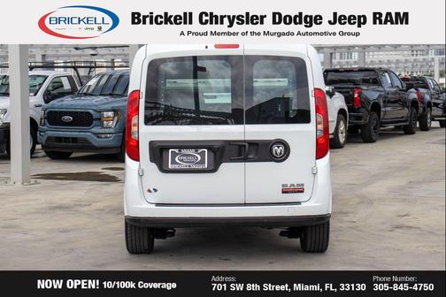 Bright White 2022 RAM ProMaster City Tradesman