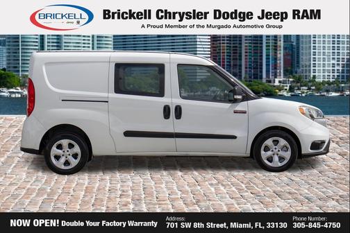 Bright White 2022 RAM ProMaster City Tradesman